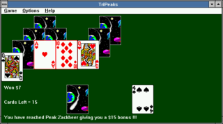 TriPeaks (Microsoft Entertainment Pack 3)